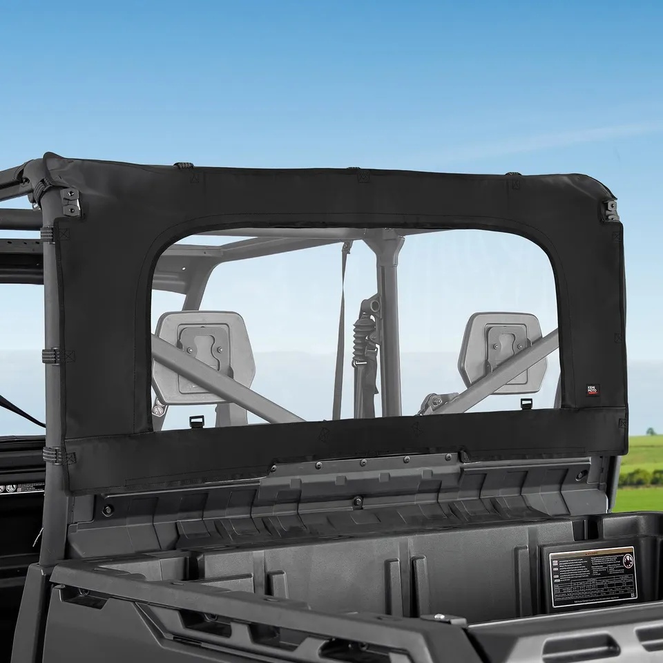 KEMIMOTO Lunotto Posteriore Can-Am Defender Morbido con Zip
