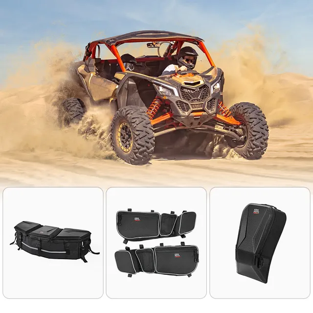 Kemimoto Maverick X3 set borse stivaggio anteriore centrale posteriore