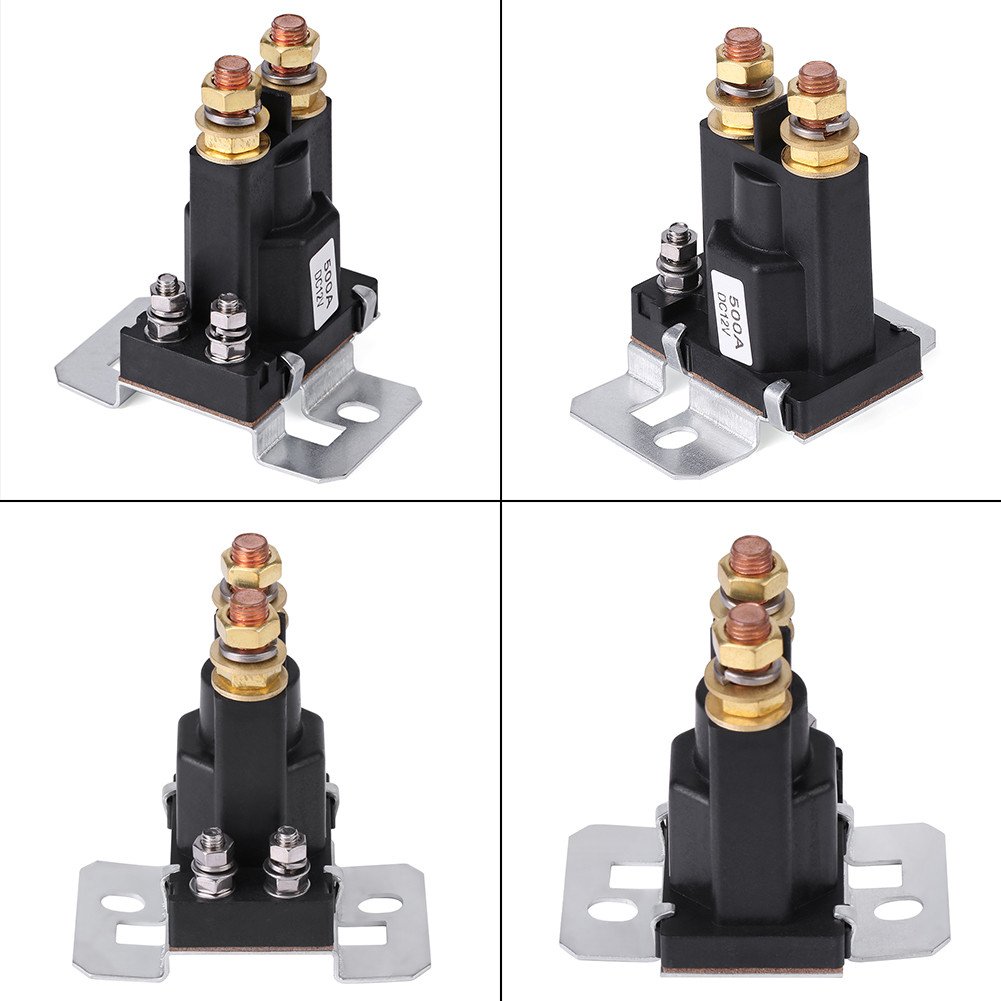 Kuuleyn Rele Avviamento 500A 12V DC SPST Solenoide