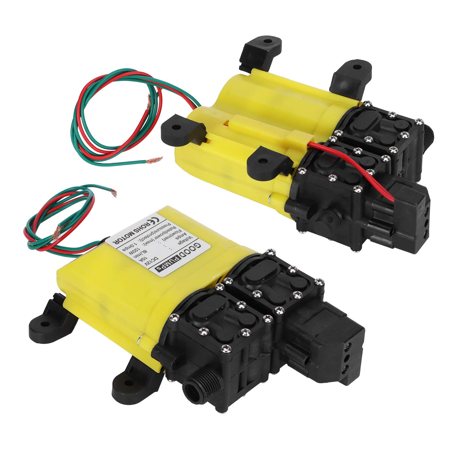 Kuuleyn Pompa Membrana 12V 120W 8L Alta Pressione