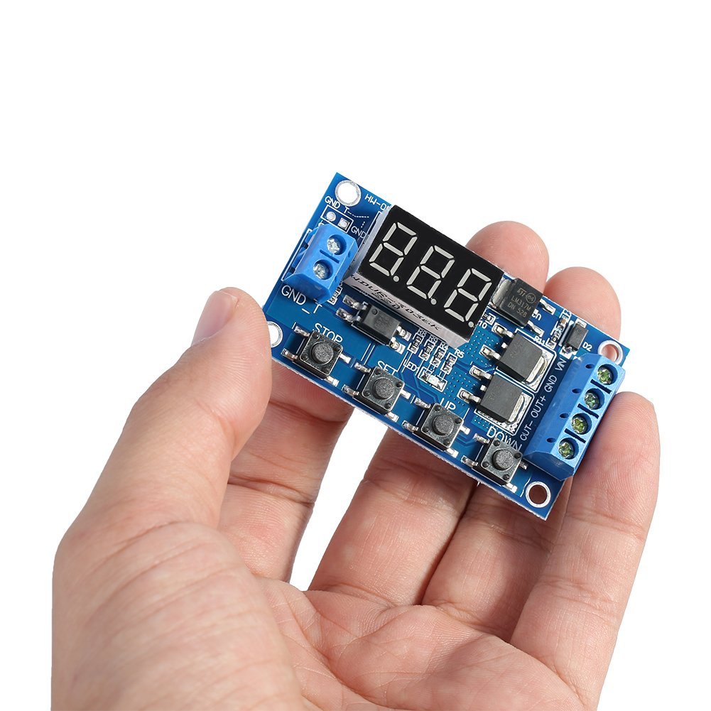 Kuuleyn modulo timer DC 5-36V display LED 15A