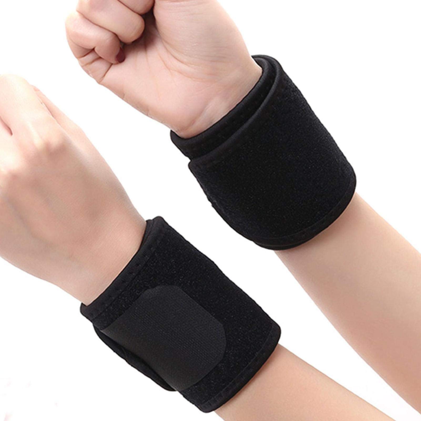 Kuuleyn Polsino Autoriscaldante Magnetico Paio Unisex Nero