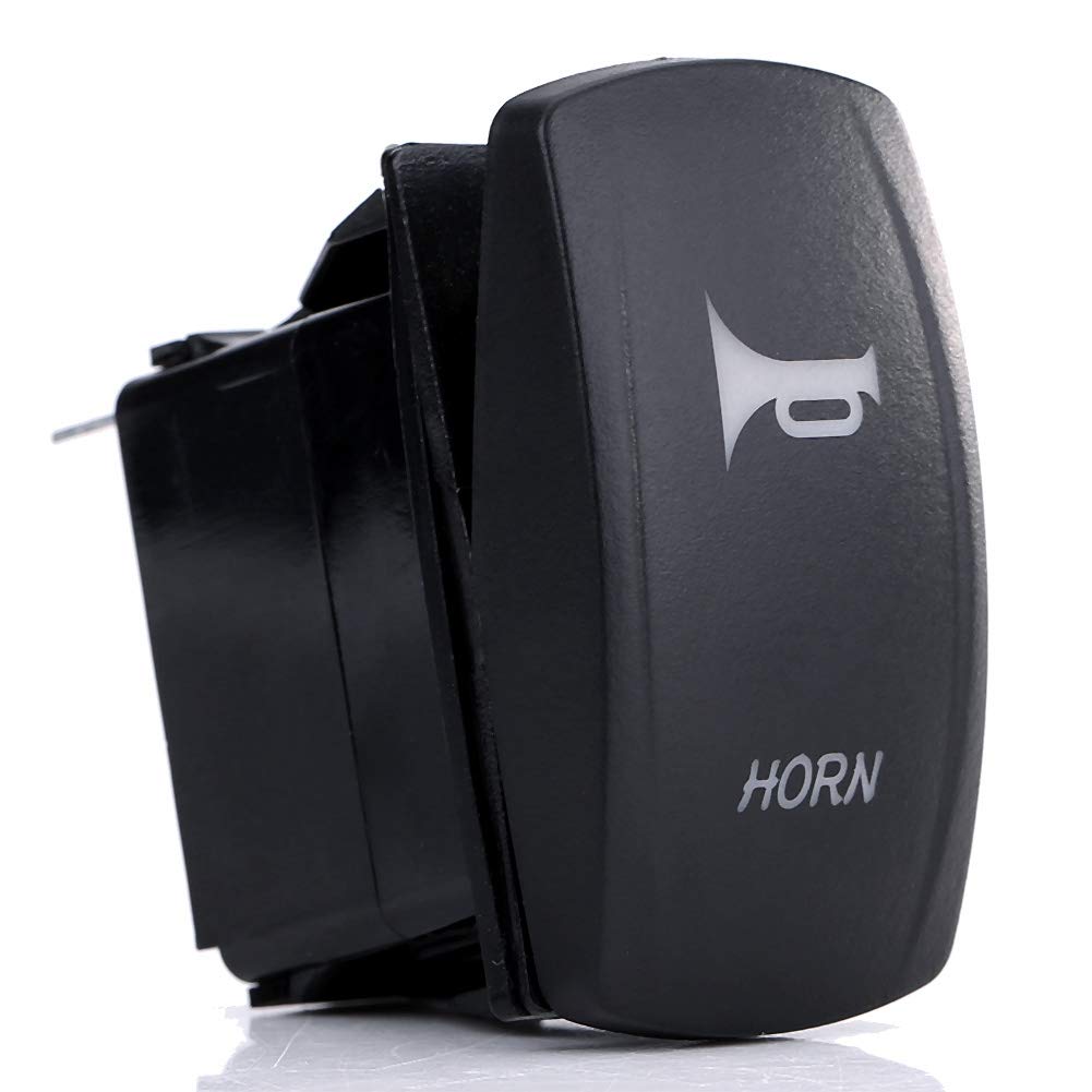Kuuleyn Interruttore Bilanciere 12V-24V 3 Pin On-Off Nero