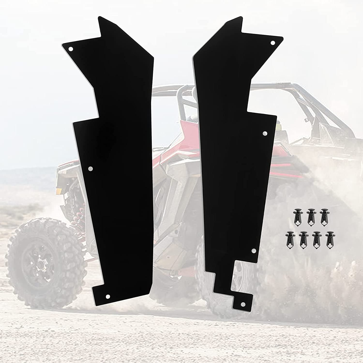 KEMIMOTO RZR PRO XP parafango posteriore 5 mm