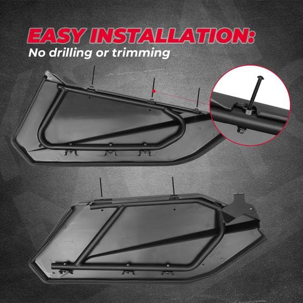 Kemimoto Maverick X3 Max pannelli porta e maniglie kit 4 pz