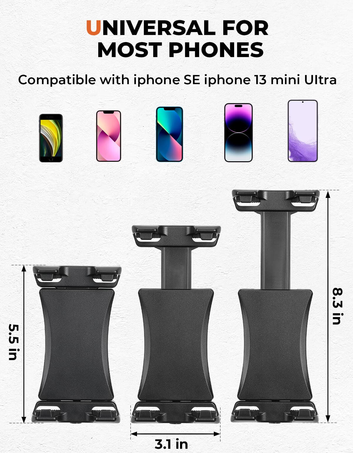 KEMIMOTO Teryx supporto telefono 360° antivibrazione