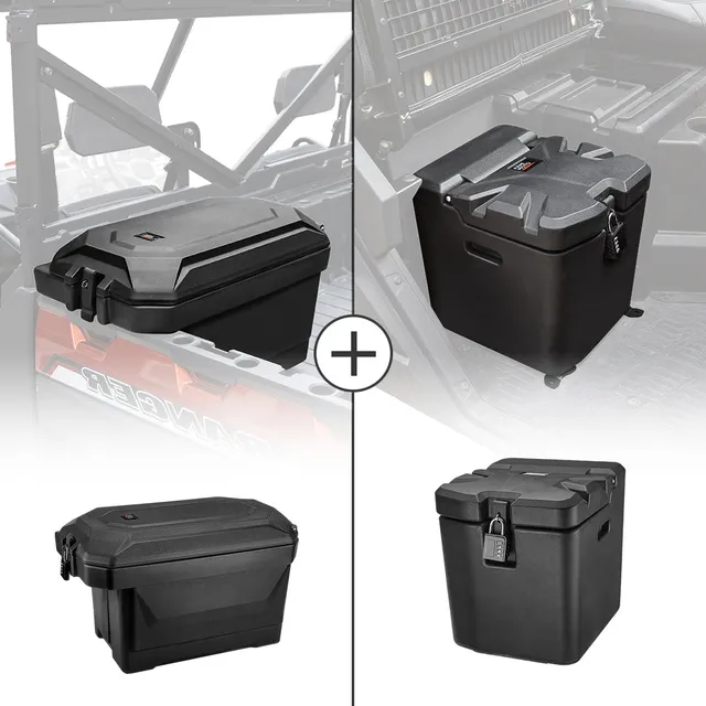 Kemimoto Box Cargo 45L + Box Sottosella 26L Ranger XP 1000