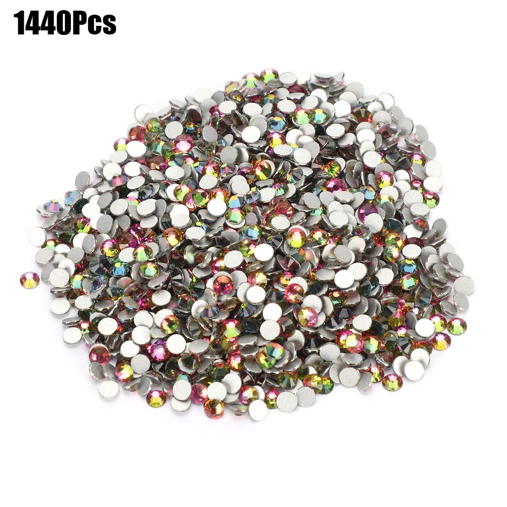 AOWINHIT Strass Vetro 4,8 mm 1440 Pezzi Colorati