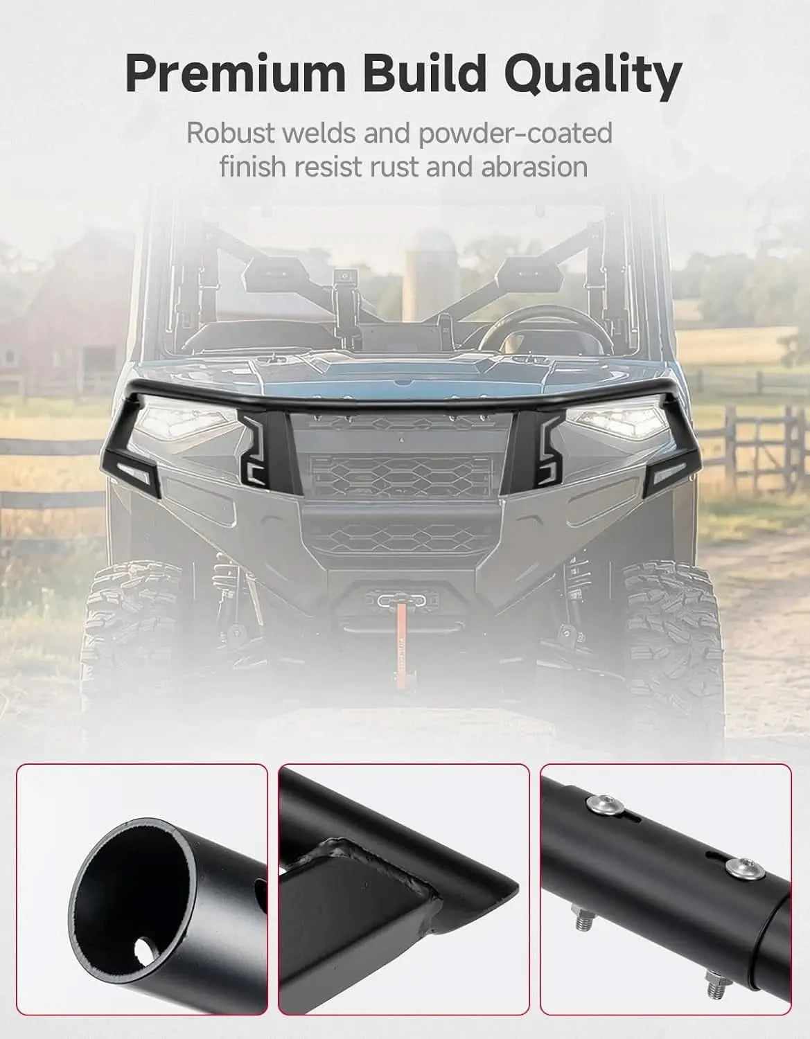 Kemimoto Ranger XP 1000 bull bar anteriore 2025-2026