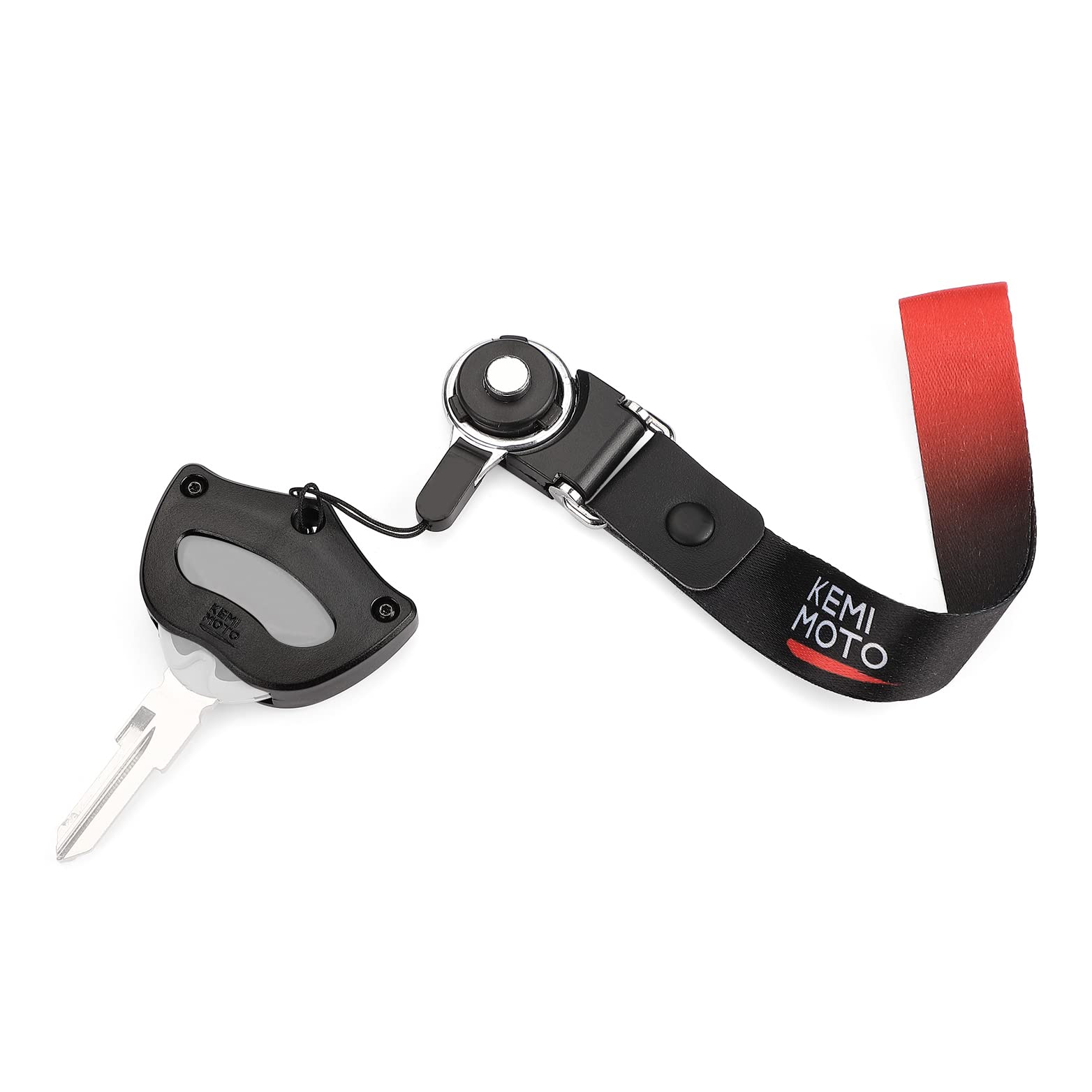 Kemimoto Spyder portachiavi con laccetto nero