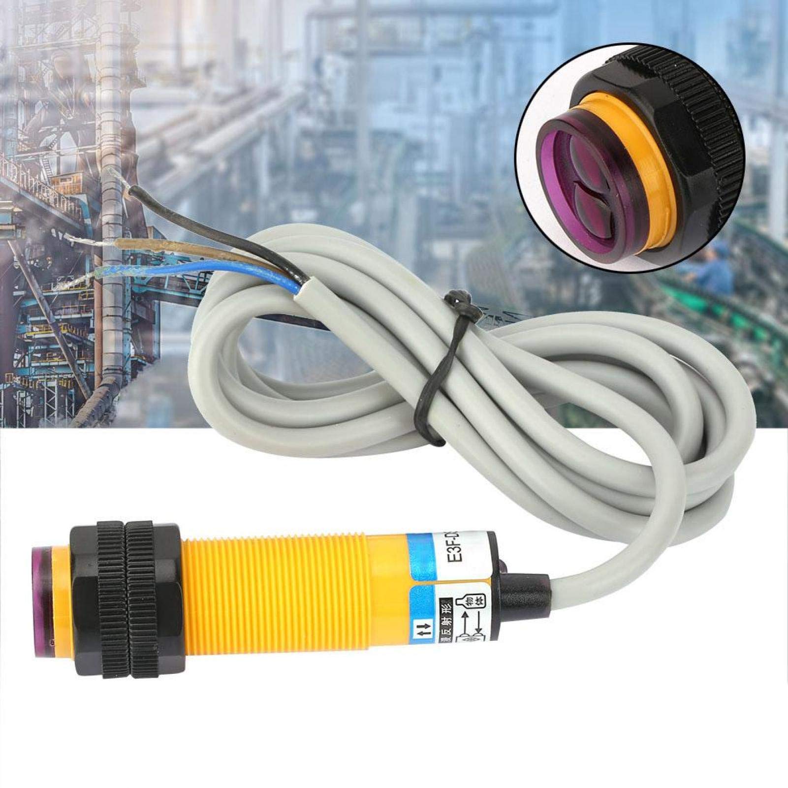 Kuuleyn E3F-DS10P1 Sensore Fotoelettrico NPN 6-36V