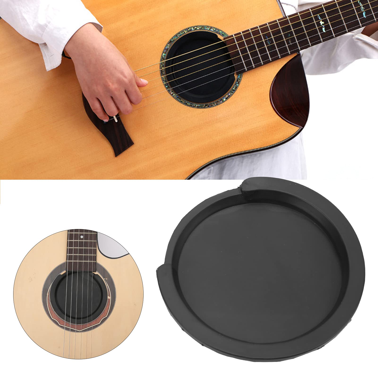 Kuuleyn Copertura Buca Chitarra Silicone 41/42 Pollici