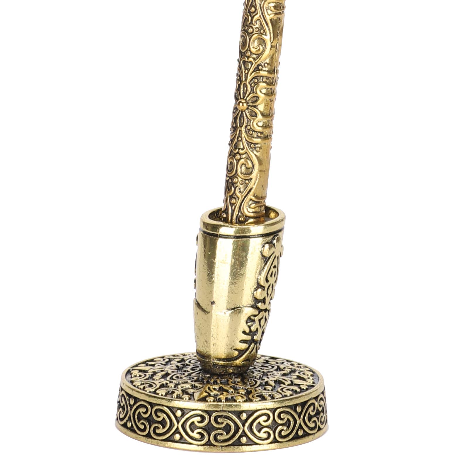 Kuuleyn Penna Piuma Calligrafia Vintage Rosa Pennino Oro