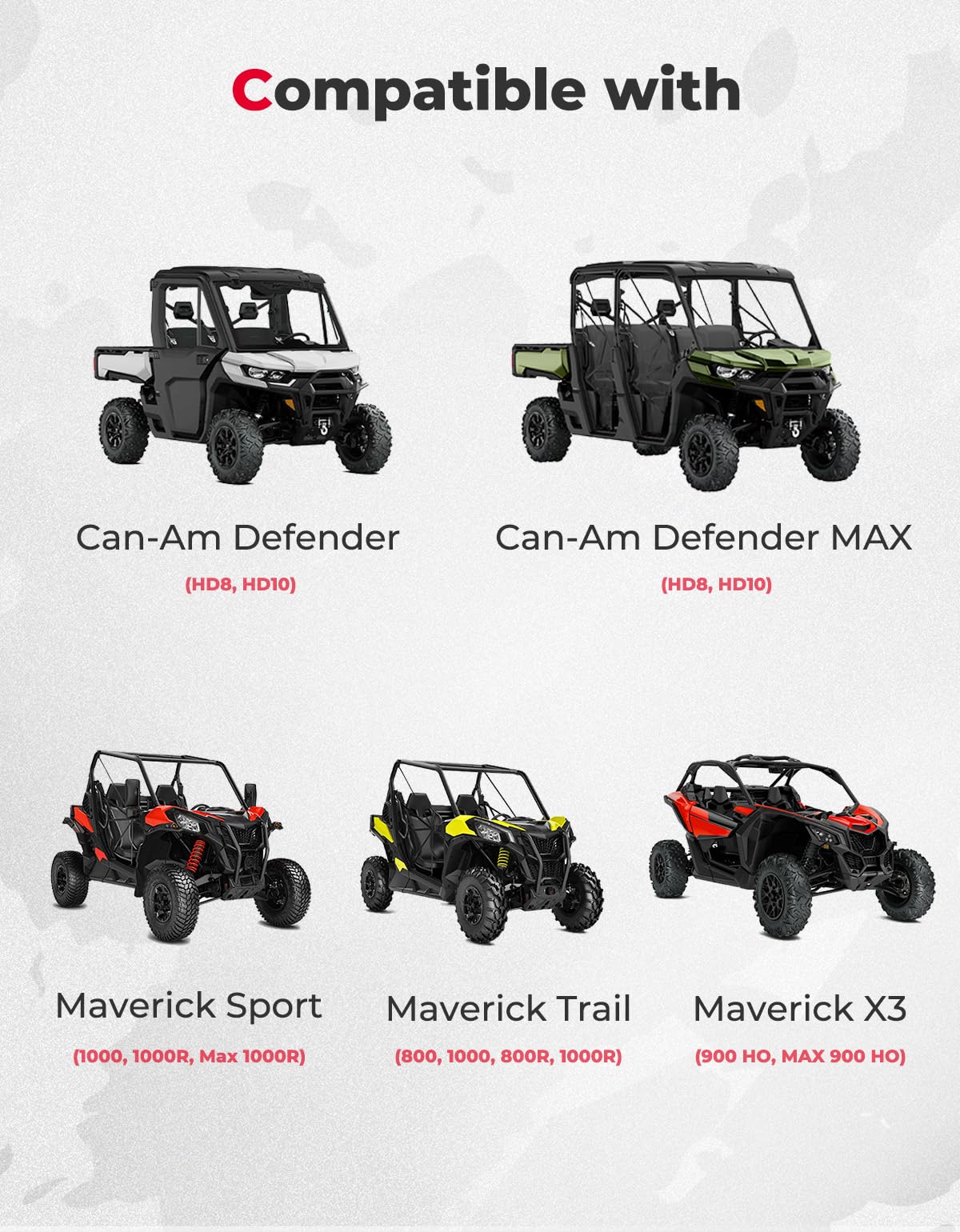 Kemimoto Cinghia Trasmissione Defender Maverick CVT rinforzata
