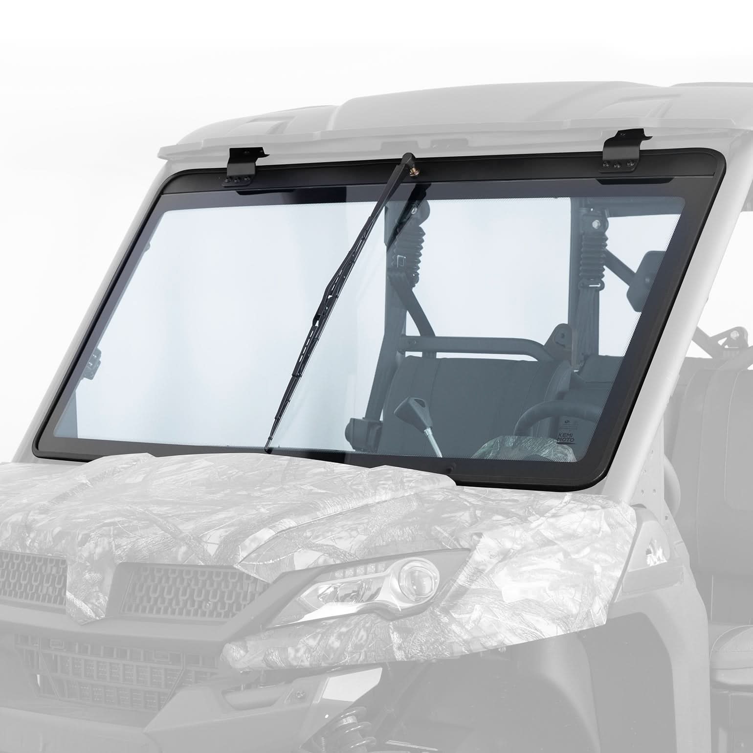 KEMIMOTO UForce 1000 Parabrezza Vetro con Tergicristallo