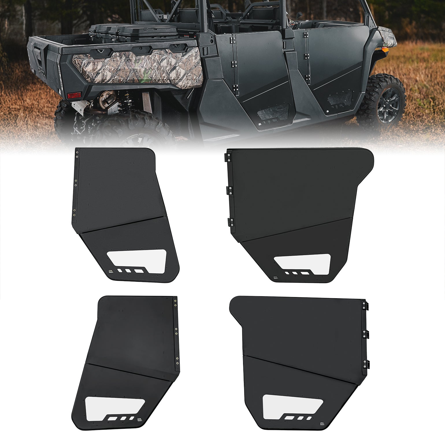 KEMIMOTO UForce mezza portiera alluminio 1000XL 4 pezzi