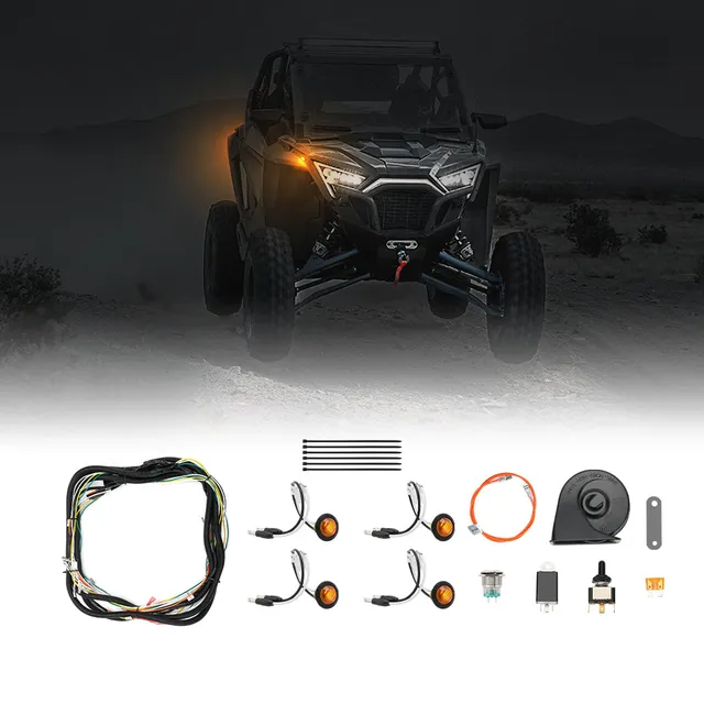KEMIMOTO UTV kit frecce indicatori direzione universale