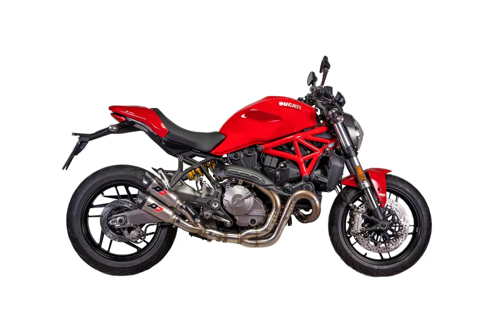 QD Exhaust Gunshot Monster 1200 1200S Twin scarichi Euro3