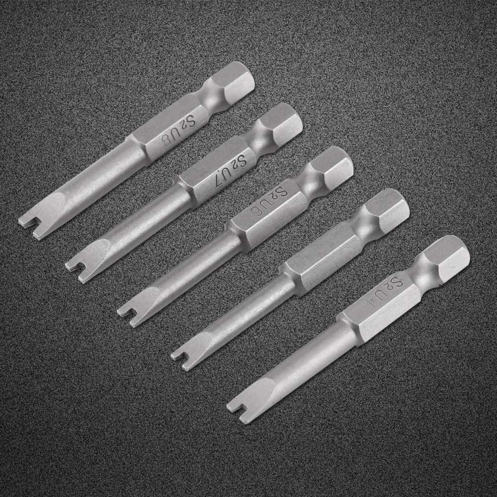 Kuuleyn Inserti a U U4-U8 S2 Magnetici 50mm 5 Pezzi