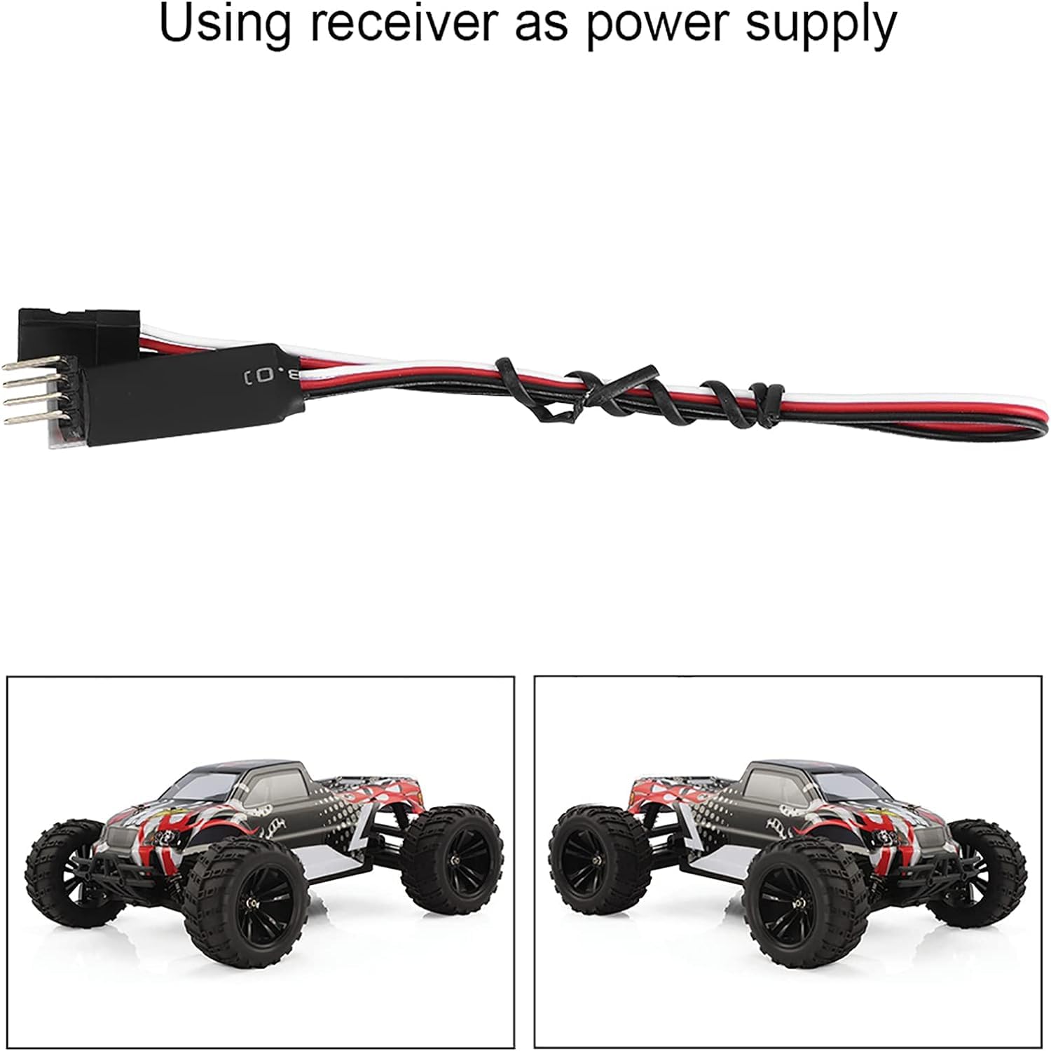 Kuuleyn Interruttore RC terzo canale per luci auto RC plastica