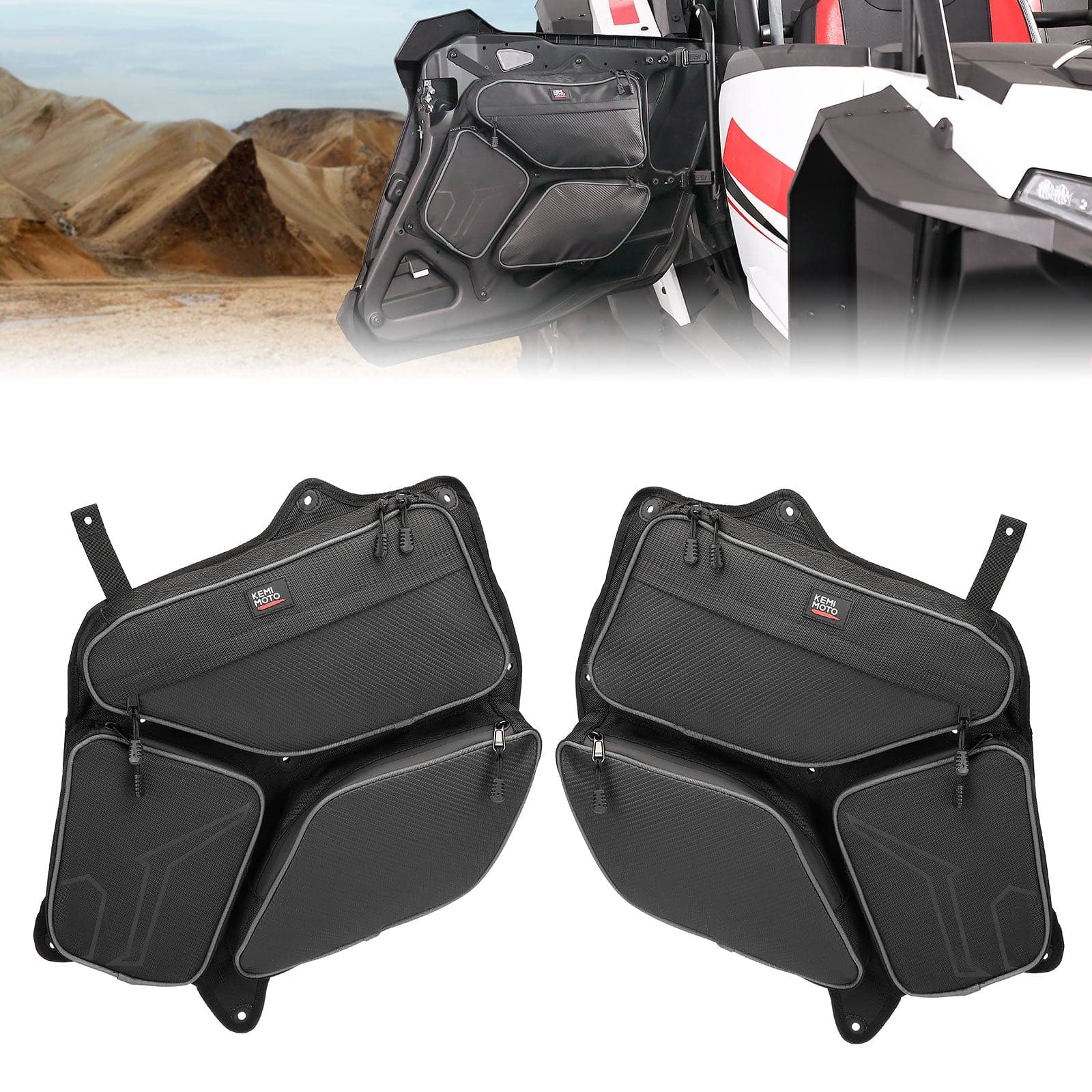 KEMIMOTO RZR XP 4 1000 borsa porta posteriore impermeabile