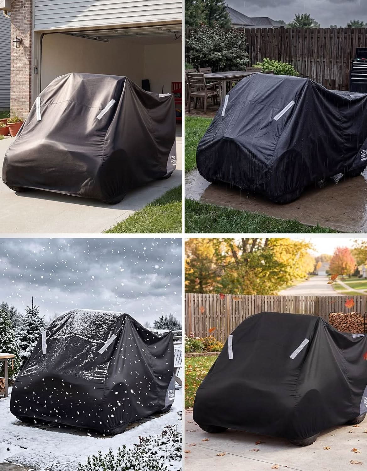 KEMIMOTO Quad telo ATV universale 200x110x109 cm impermeabile