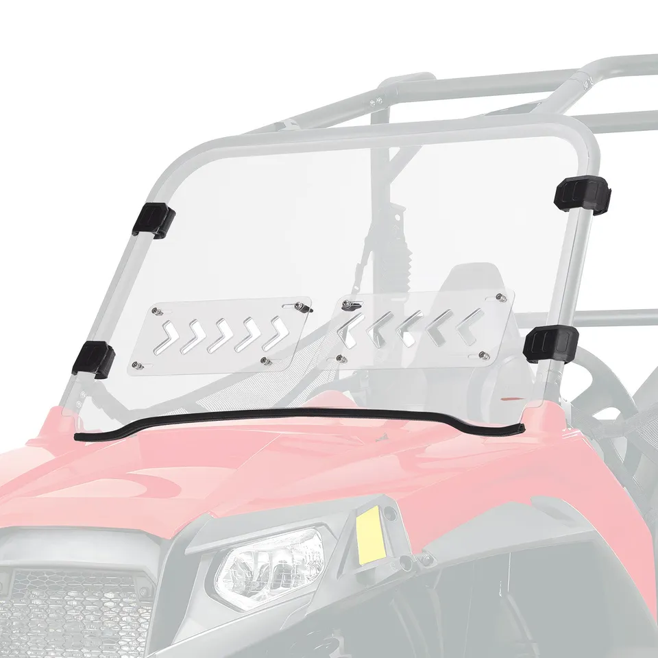 KEMIMOTO RZR 800 900 parabrezza ventilato 5 mm