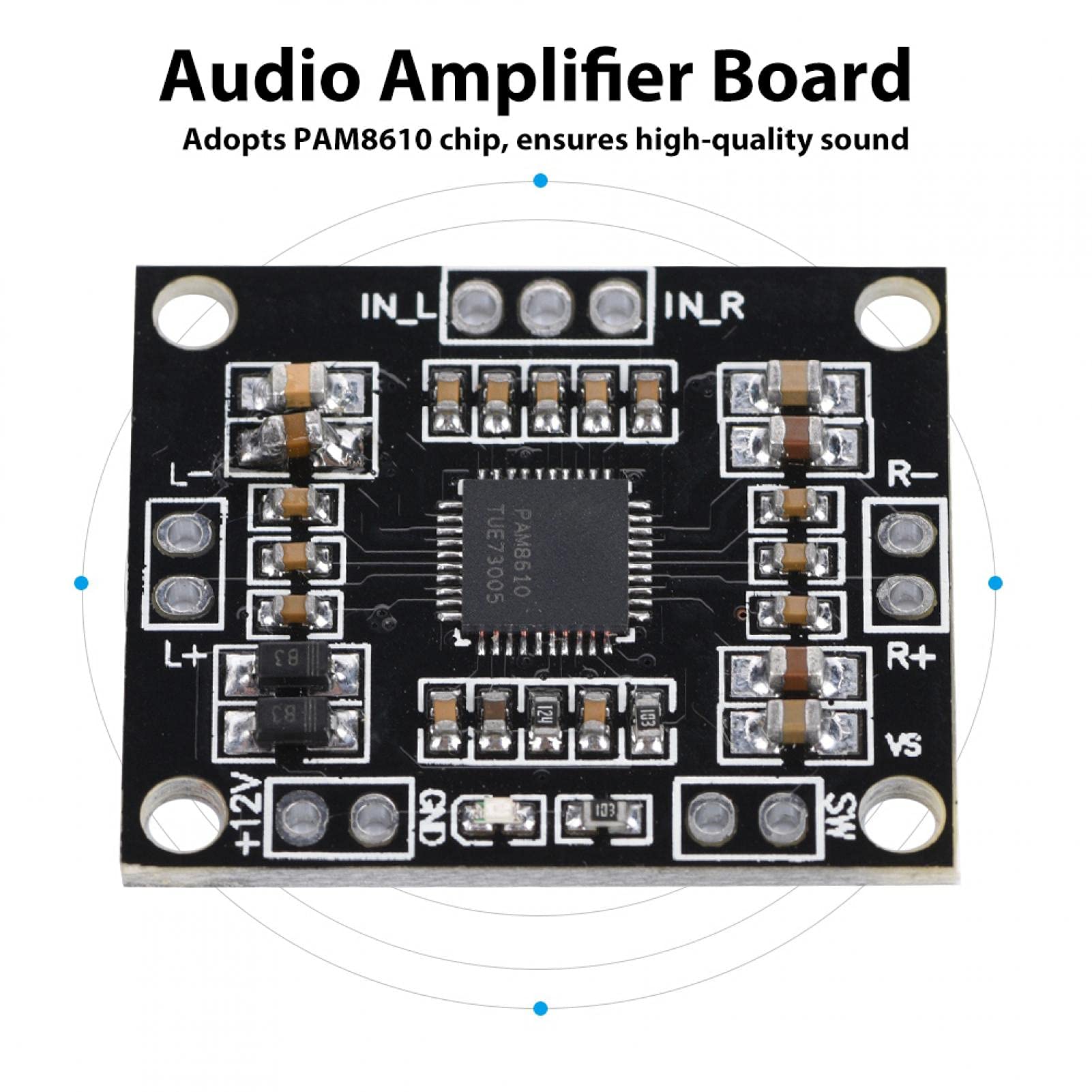 Kuuleyn XR-M181 Scheda Amplificatore Audio Classe D 15W 12V