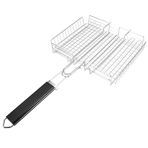 Kuuleyn Griglia Barbecue Pesce Verdure 645 mm Legno