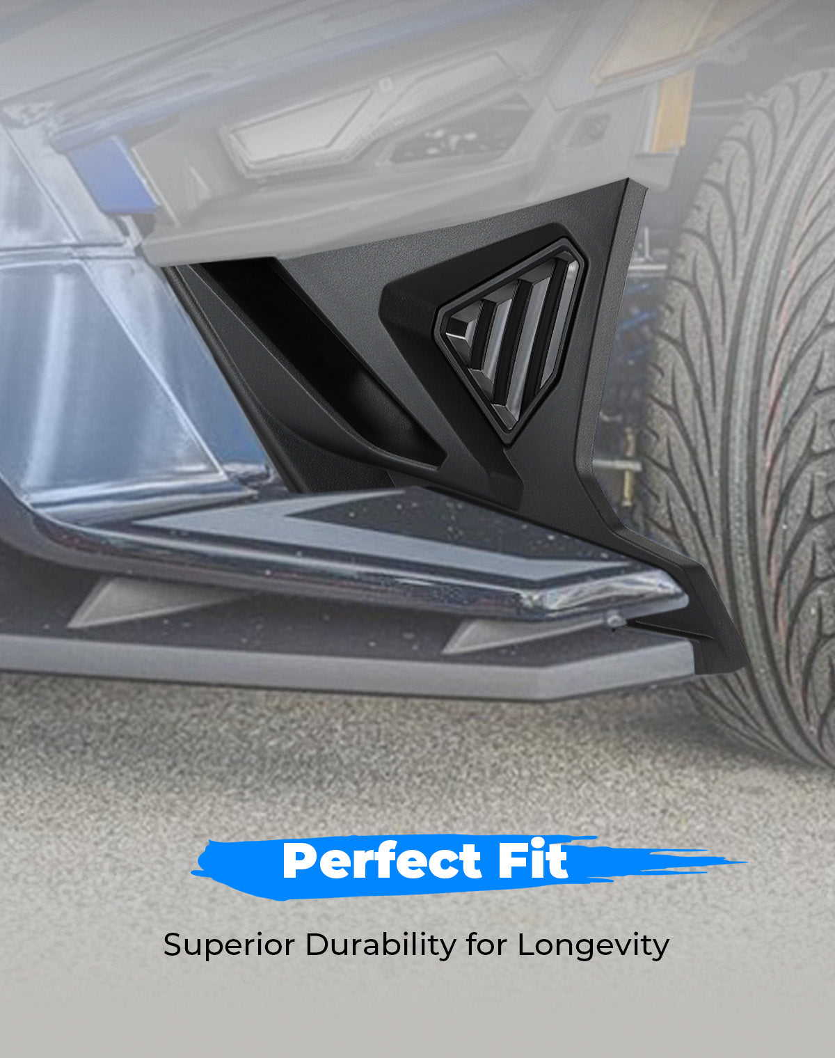 Kemimoto Slingshot B1501-00301BK kit pannelli neri 2 pezzi