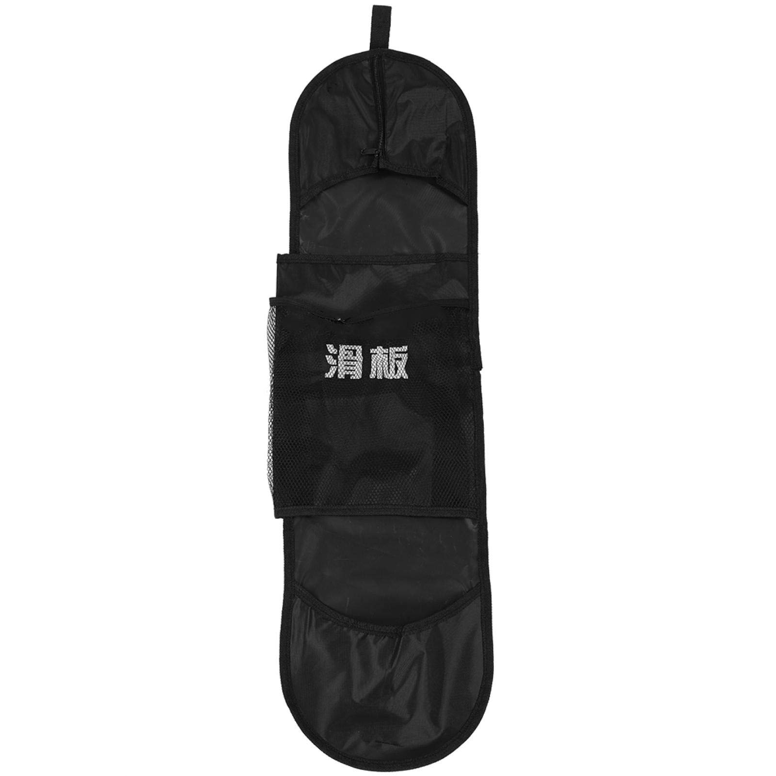 Kuuleyn Zaino Skateboard Tracolla Pieghevole nero 33 pollici