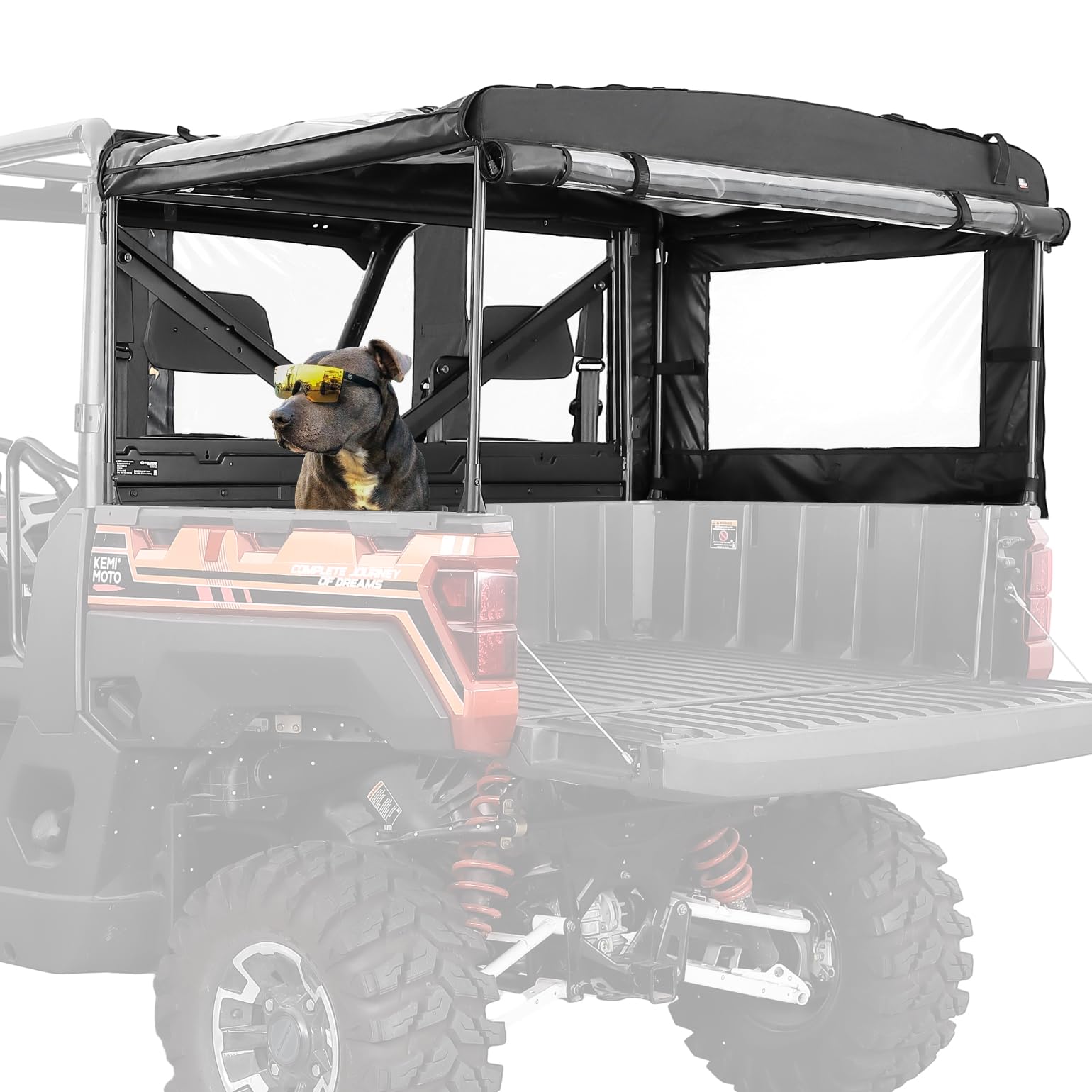 KEMIMOTO Copri Cassone Polaris Ranger Tenda Oxford 600D