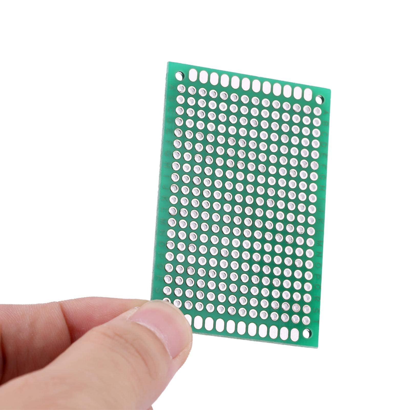 Kuuleyn 4x6cm basette millefori PCB doppia faccia 10 pezzi