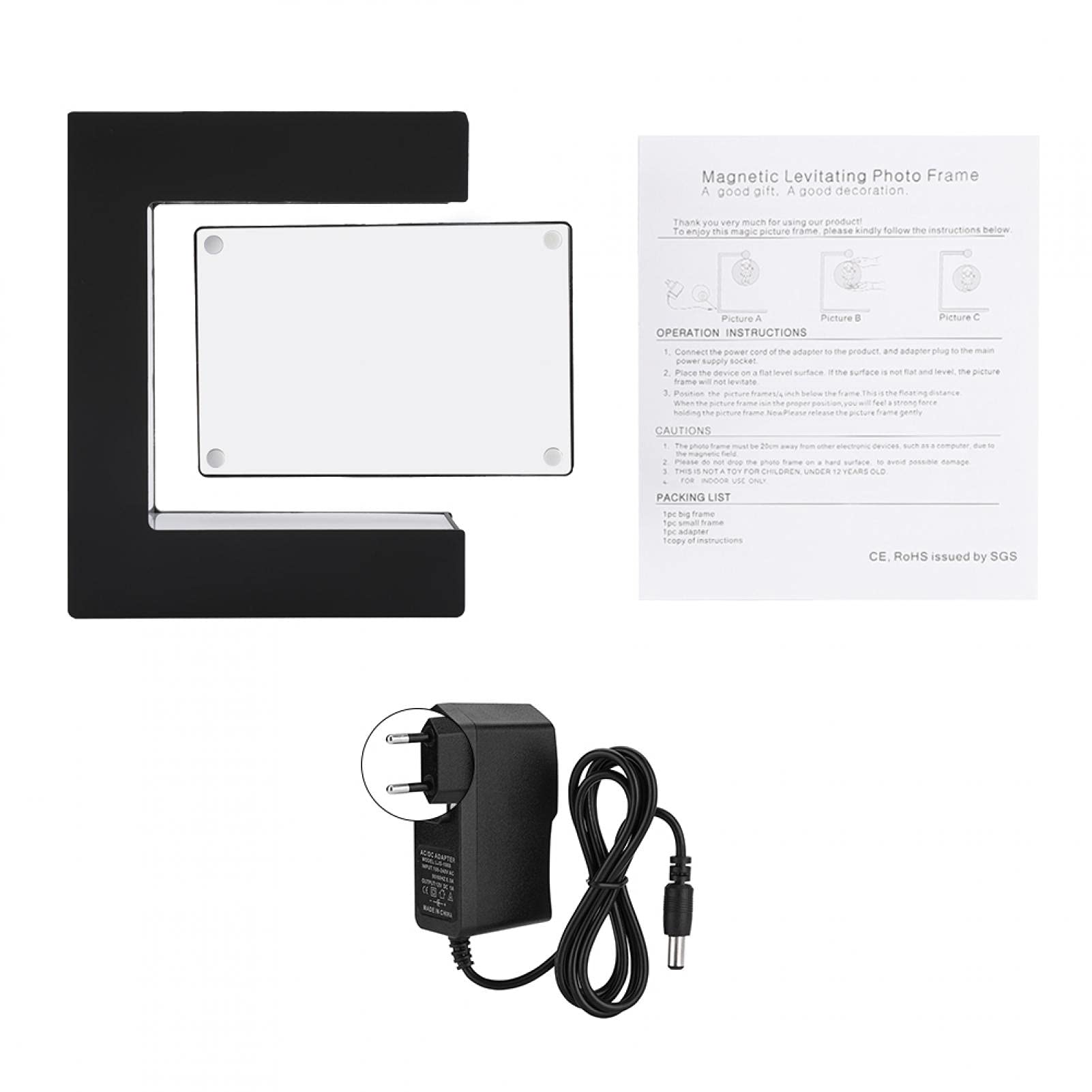 Kuuleyn Cornice foto levitante LED 100-240V matrimonio