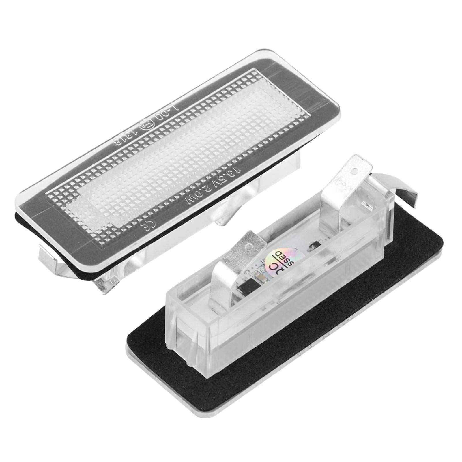 Kuuleyn luce targa LED Smart Fortwo W450 W451 2 pz