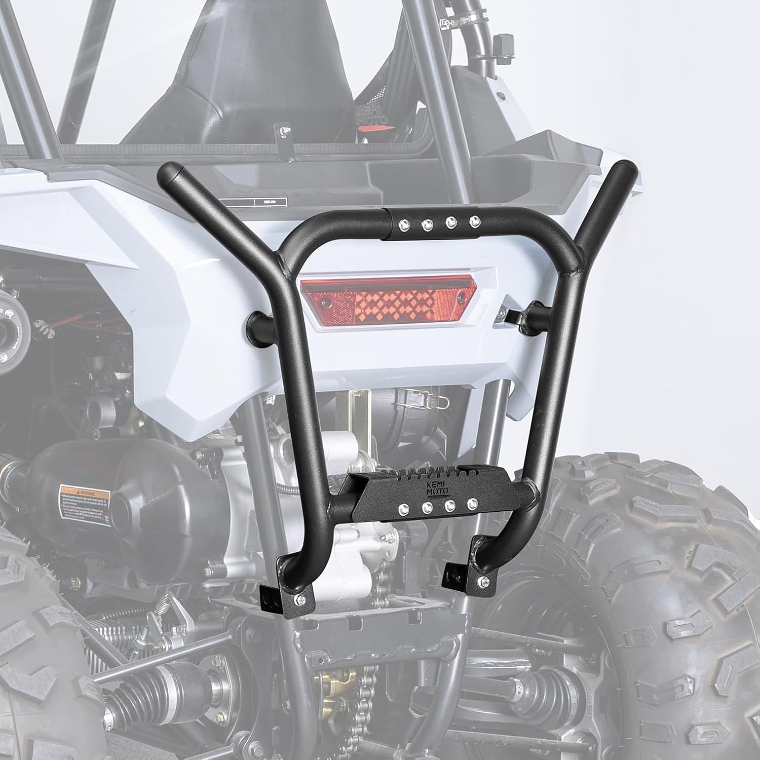 KEMIMOTO Paraurti Posteriore RZR 200 Metallo con Gradino
