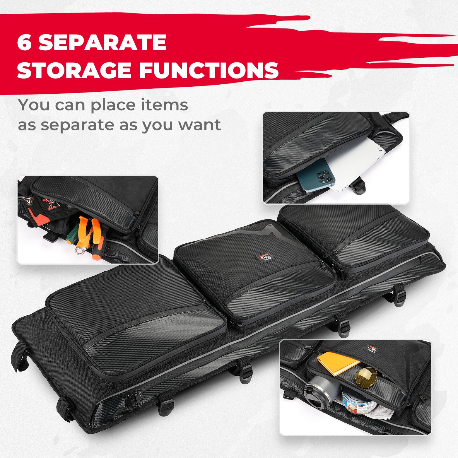 KEMIMOTO Borsa Sottotetto ZForce 950 16L Impermeabile