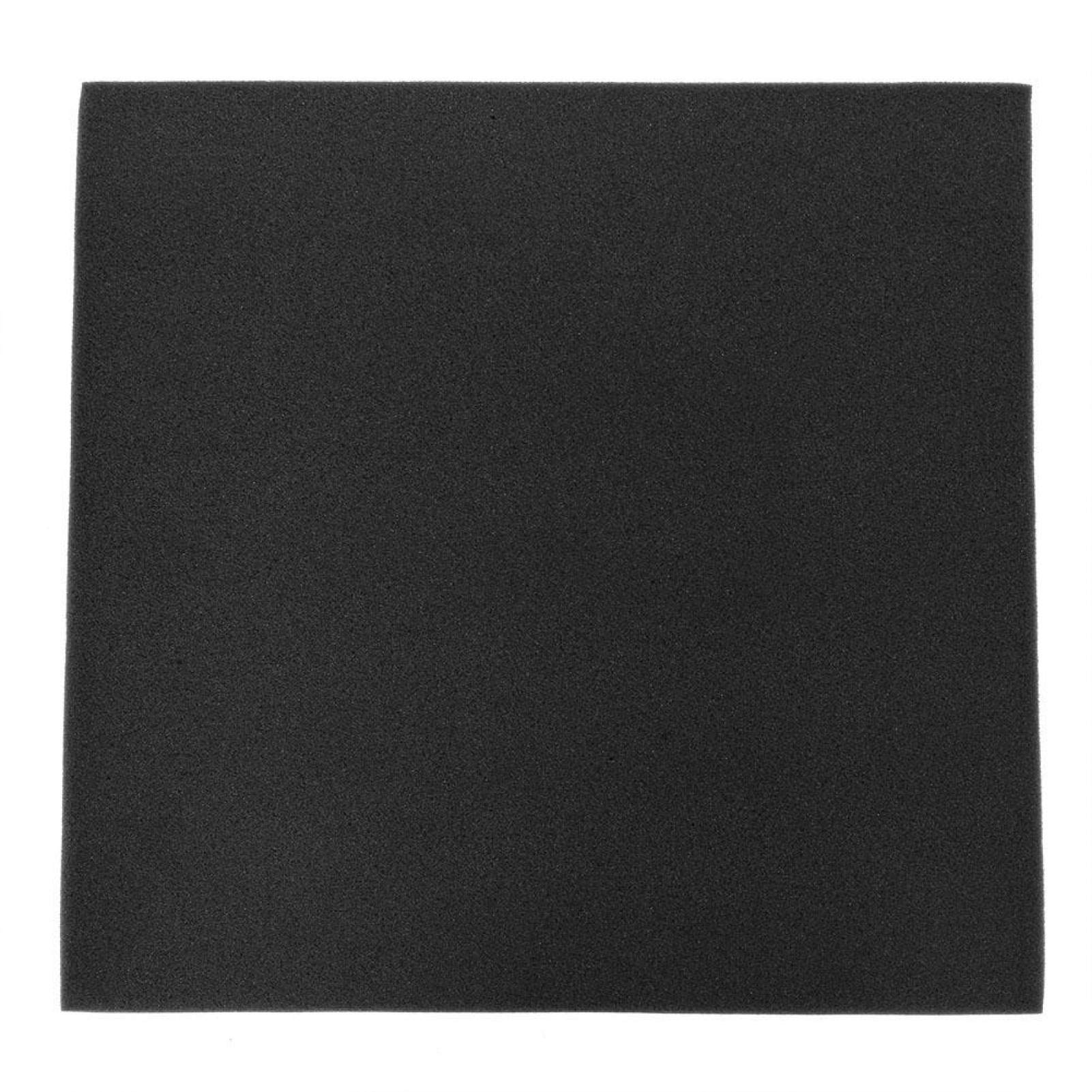 Kuuleyn Pannelli Acustici 50x50x5cm Pannelli Fonoassorbenti Nero 6 Pezzi