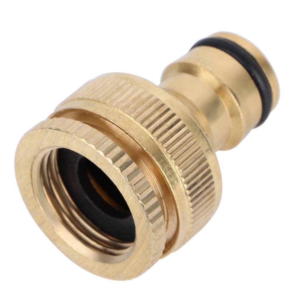 Kuuleyn Connettore Tubo 3/4 Ottone Giardino Rapido