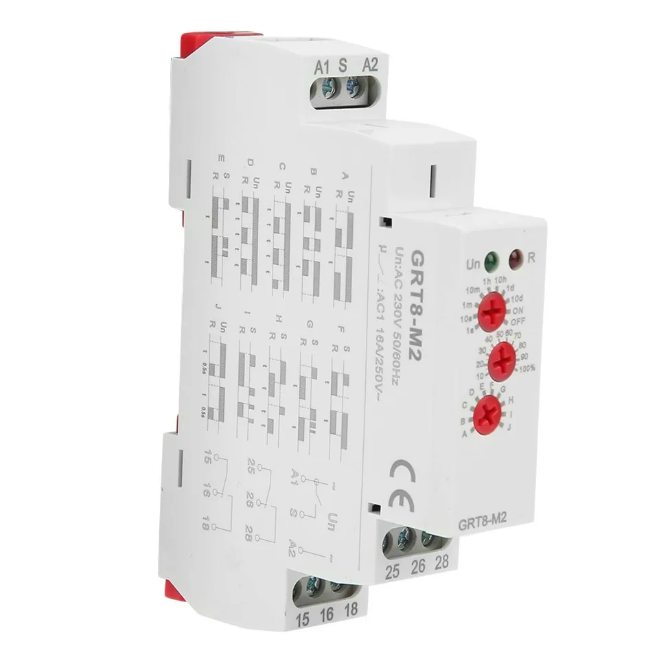 Kuuleyn GRT8-M2 relè temporizzato 220V 10 funzioni