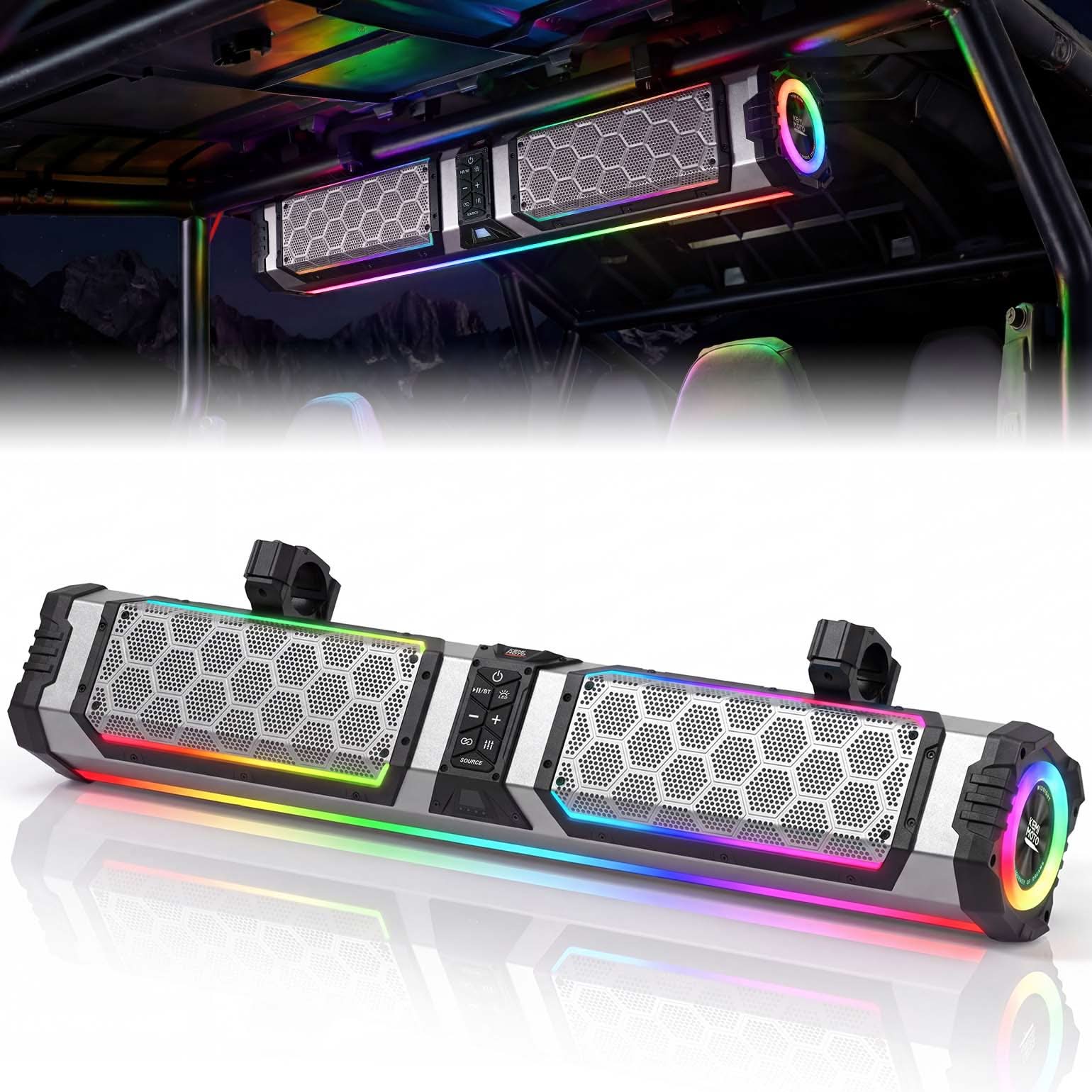 KEMIMOTO Midnight S80 Gen2 Cassa Soundbar 680W IP66 RGB