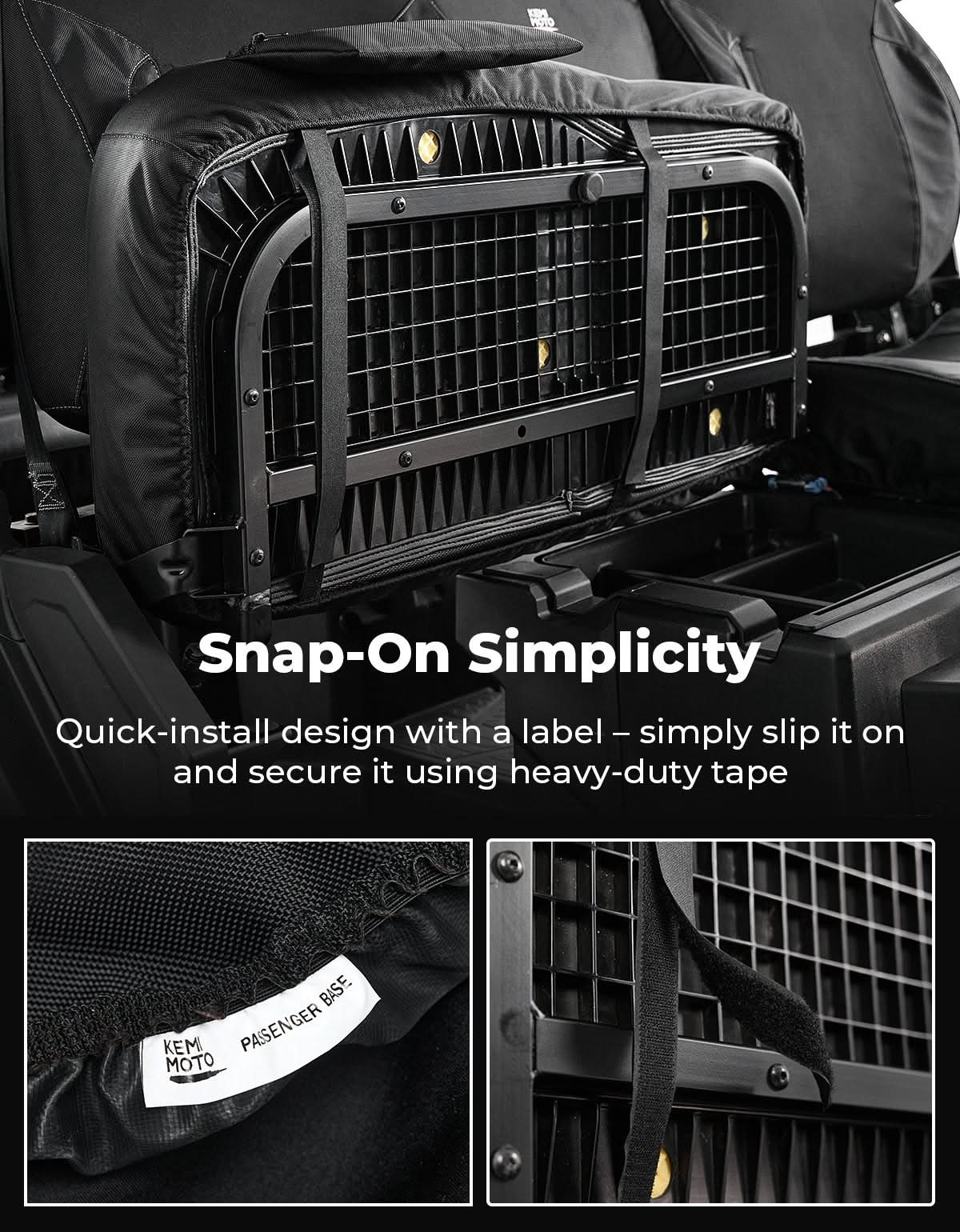 Kemimoto Coprisedili UTV Ranger XP 1000 2022-2025 Wingback