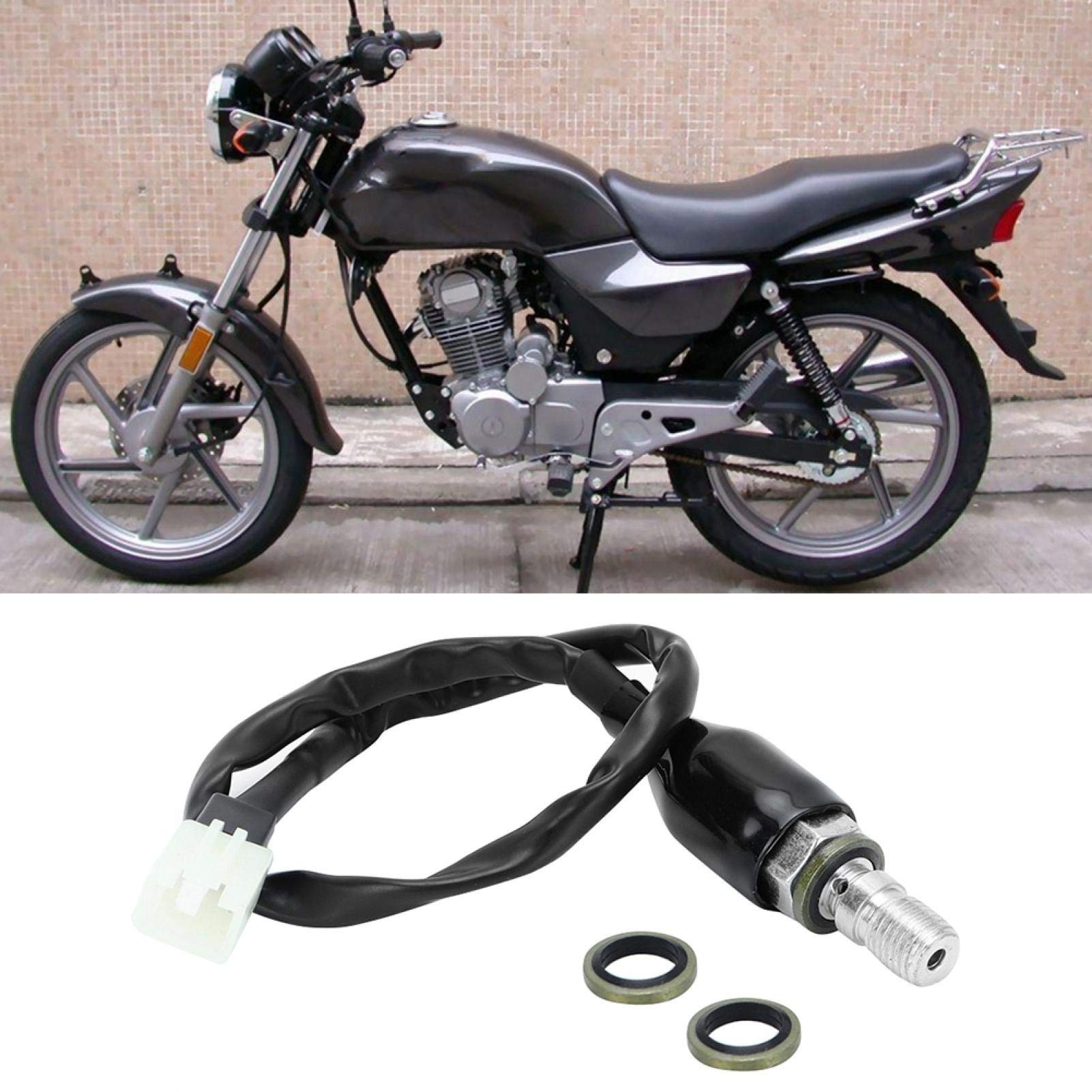 Kuuleyn Interruttore Freno Idraulico Moto M10x1.25 Testa Dritta