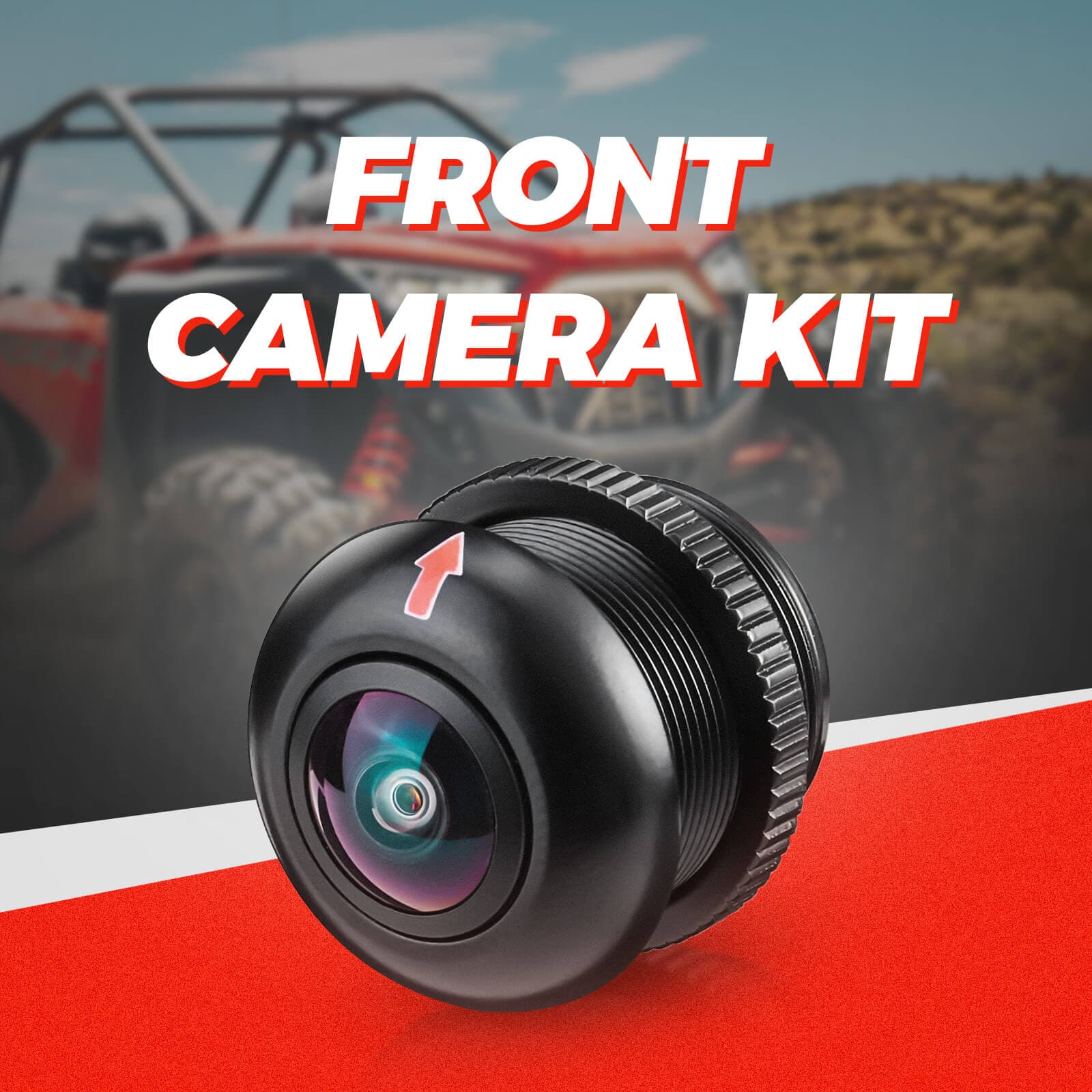 Kemimoto RZR PRO specchietto centrale con telecamera
