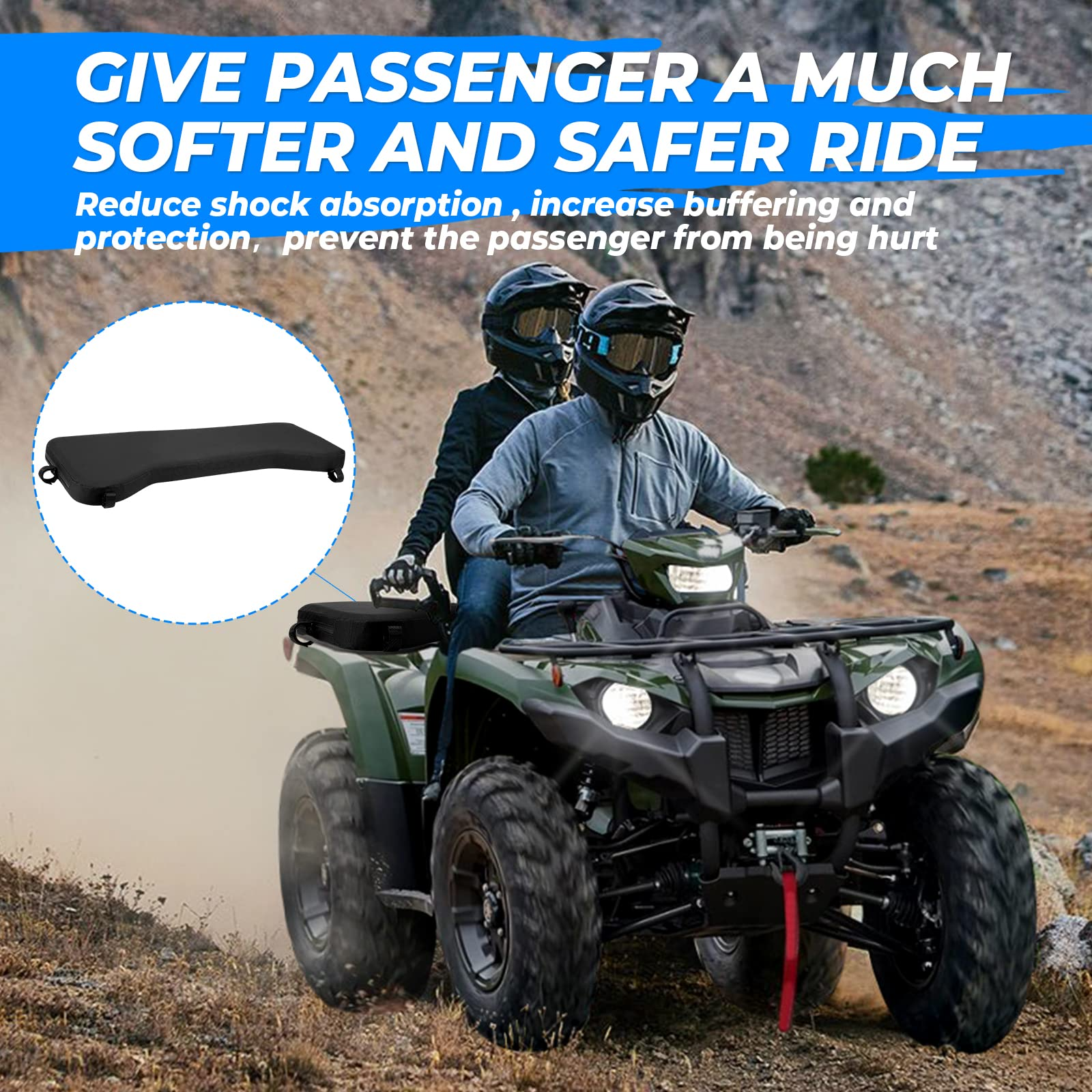 KEMIMOTO TRX coprisella ATV per Honda TRX imbottito