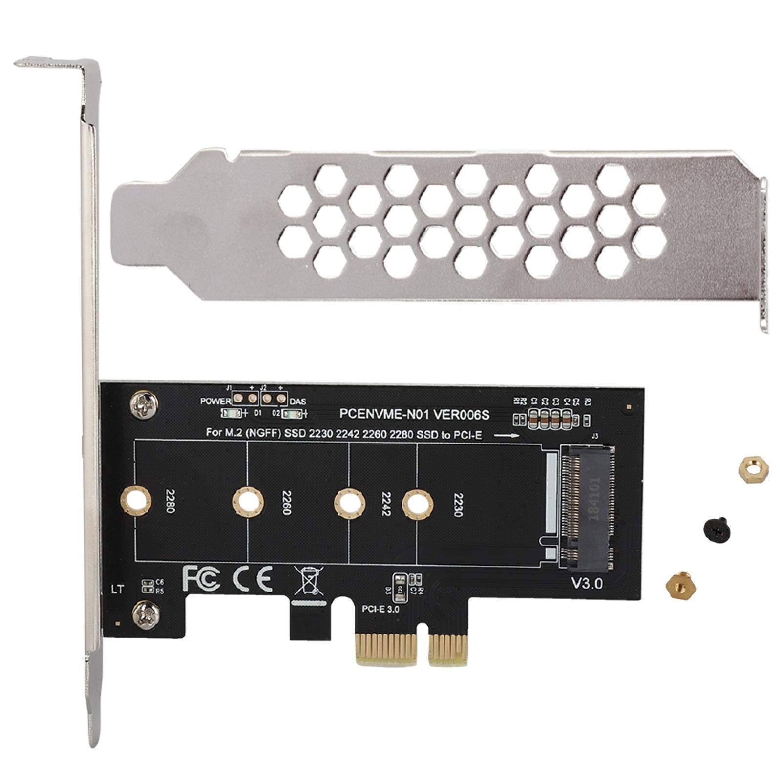 Kuuleyn PCI-E M.2 Scheda Adattatore NVMe 2230-2280 Hot-Swap