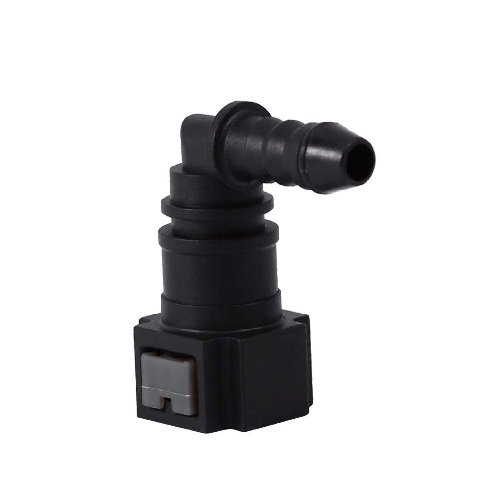 Kuuleyn Raccordo Tubo Benzina 7,89 mm Curvo in Nylon