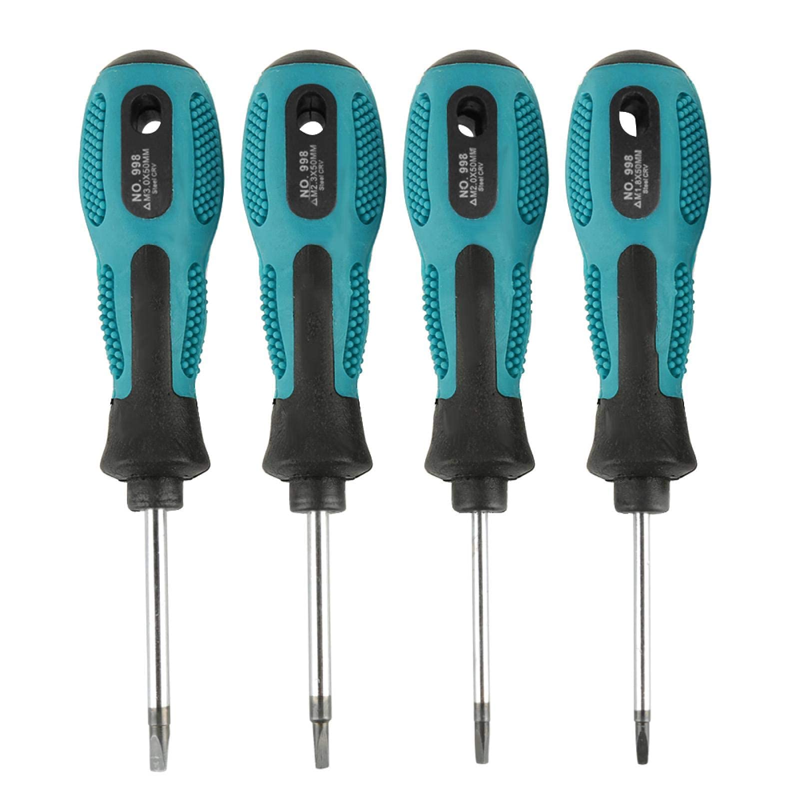 Kuuleyn Set 4 cacciaviti triangolari magnetici 1,8-3 mm