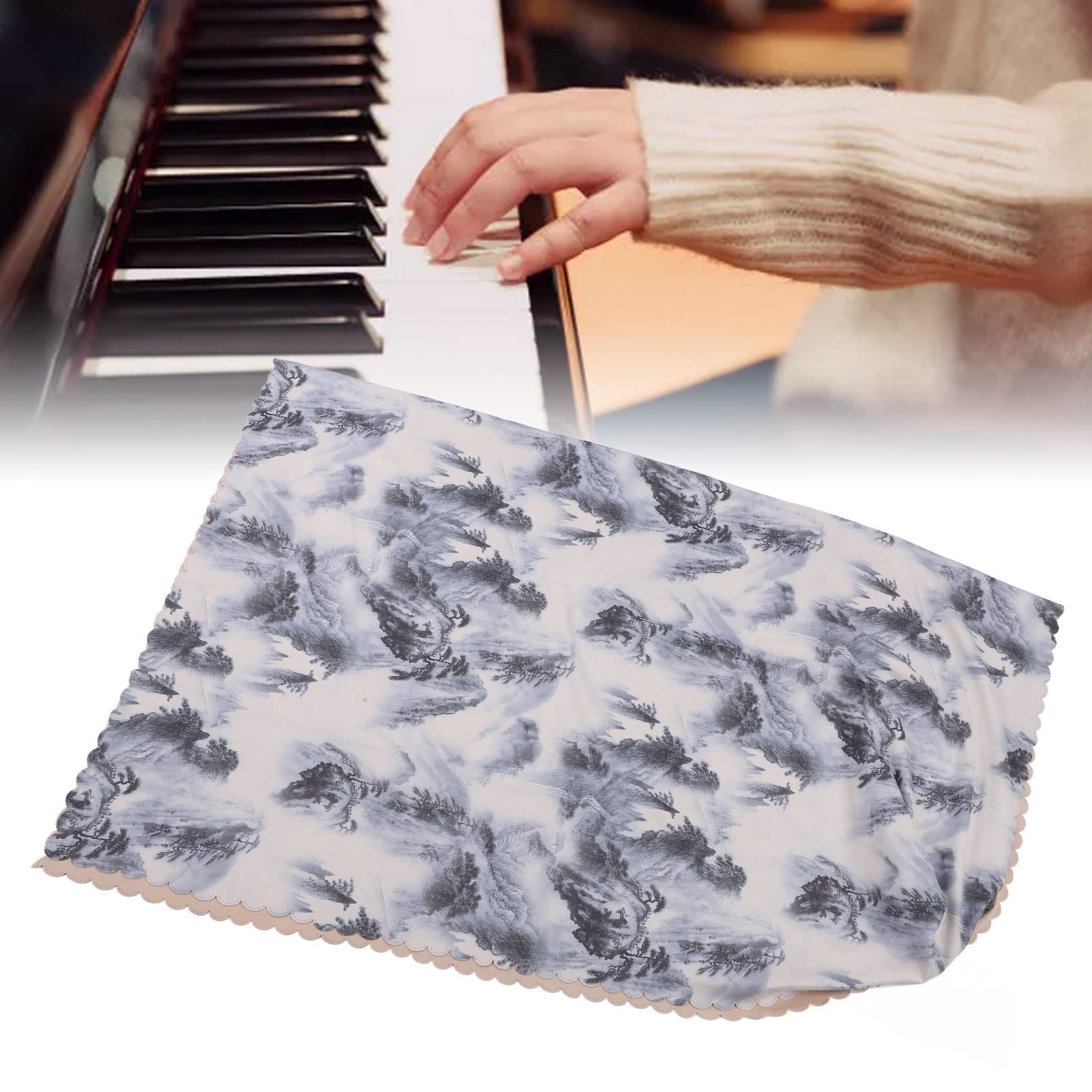 Kuuleyn Copertura Tastiera 88 Tasti Elastica Antipolvere