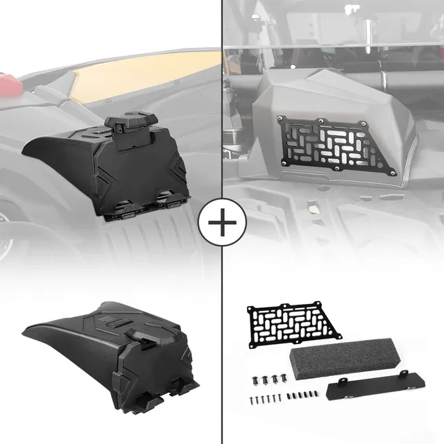Kemimoto Maverick X3 box navigatore + kit riduzione rumore